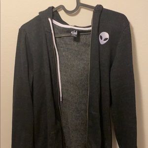 ZUMIEZ ALIEN ZIP UP JACKET